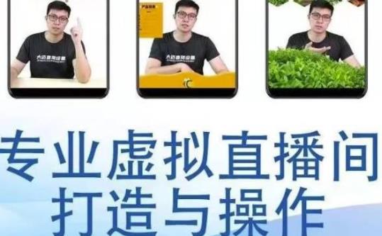 [综合资源] 个人虚拟直播间的搭建与操作，专业虚拟直播间的打造与操作